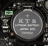 CMOS-Batterie CR2032