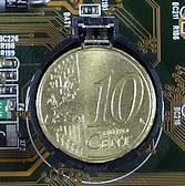 CMOS-Batterie-Centmuenze